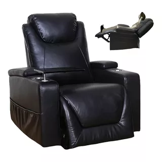 Sillon Con Masajeador En 4 Zonas, Reclinable + Eleva Piernas