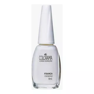 Colorama França Branco Cremoso Longa Duração 8ml Francesinha