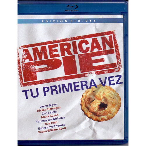 American Pie Tu Primera Vez Jason Biggs Pelicula Blu-ray