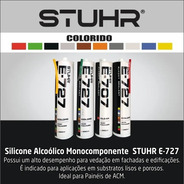Silicone Stuhr E-727 Acm/ Fachada - 280ml