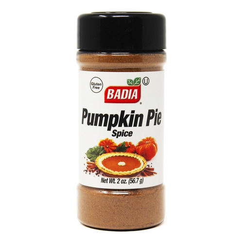 Especia Badia Pumpkin Pie 56,7 Grs Apto Kosher