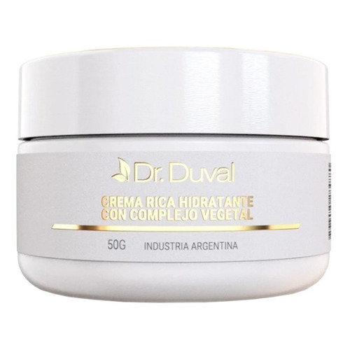 Dr Duval Crema Rica Hidratante Anti Edad Facial 50gr Tipo de piel Todo tipo
