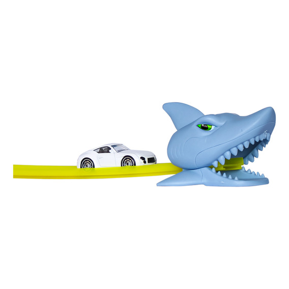 Pista De Carros Teamsterz X 3 Carros Shark Attack