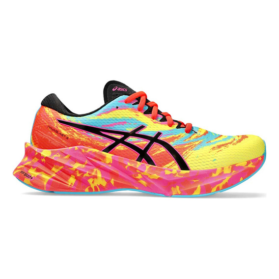 Zapatillas Asics Novablast 3 Aquarium/vibrant Yellow Hombre