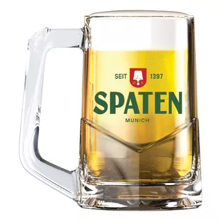 Caneca De Cerveja Spaten Vidro 400ml