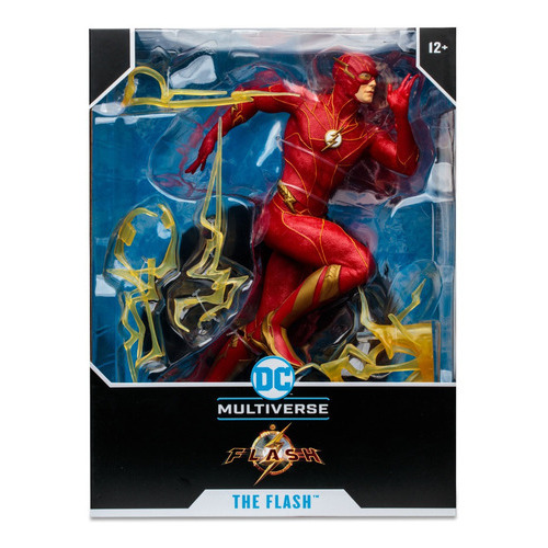 Figura De Acción Dc Multiverse Mcfarlane Toys The Flash +12