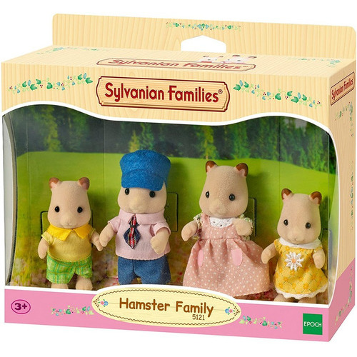 Sylvanian Families Familia De Hamsters Juguete Accesorio Ax