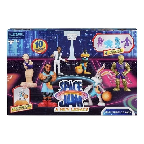 Figura Space Jam 5cm Pack X 10 14616