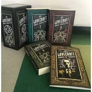 Obras Completas H.p. Lovecraft / 4 Tomos