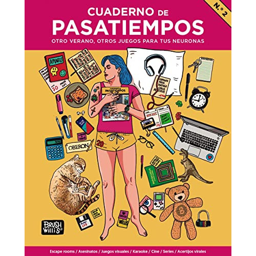 Cuaderno De Pasatiempos 2, De Willis Brush. Editorial Anaya Multimedia, Tapa Blanda En Español, 2023