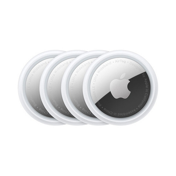 Airtag Apple Blanco Pack 4 Unidades Bluetooth - Distribuidor Autorizado