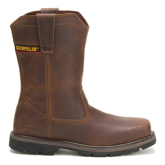 Botas Caterpillar Hombre Camperas Punta De Acero Cuero Real