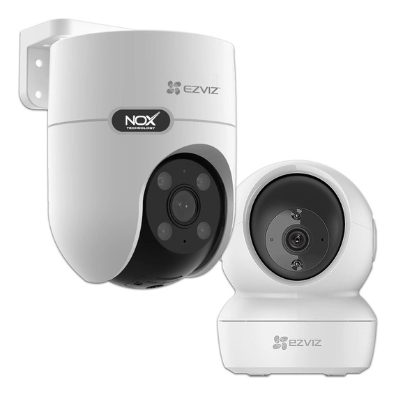 Combo X 2 Cámara De Seguridad Wifi Ezviz Exterior Interior