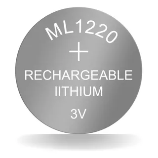  2 Baterias  Recarregável Ml1220 De 3v