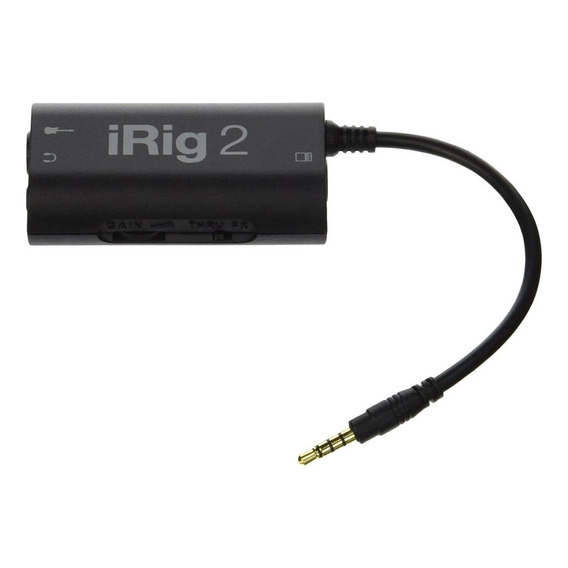 Irig 2 Adaptador Interfaz Guitarra iPhone iPad Ik Multimedi