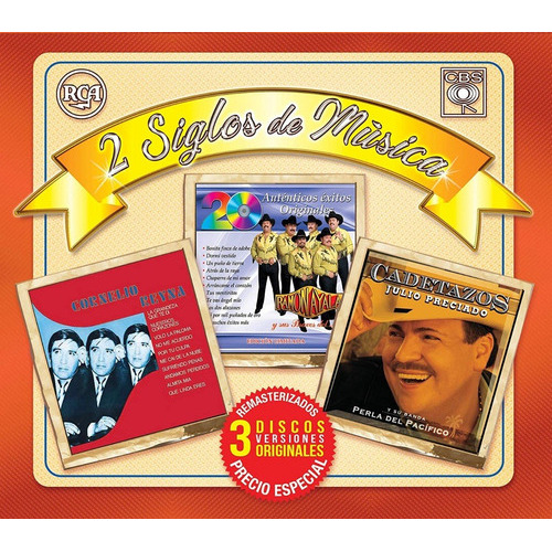 Cornelio Reyna Ramón Ayala - 2 Siglos De Música - 3 Cd's