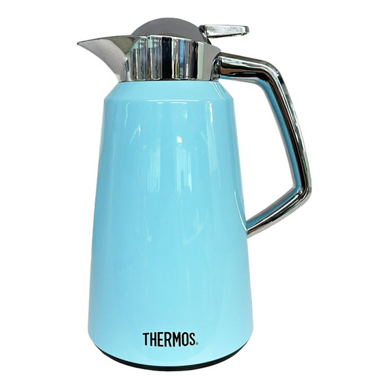 Jarra Termica 1 Lts Marca Thermos Termo Elegante Moderna Color Celeste