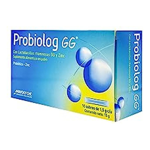 Probiolog Gg Suplemento Alimenticio 15 Gr Polvo Caja C/10 So