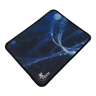 Mouse Pad Gamer Xtech Voyager Xta-180 De Tela 18cm X 22cm X 0.2cm Negro/azul