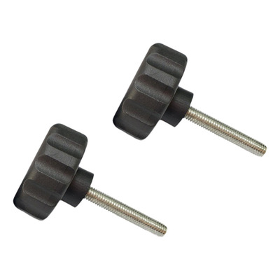 3 X 2 Piezas Perillas De Sujeción M8x50mm Rosca Macho