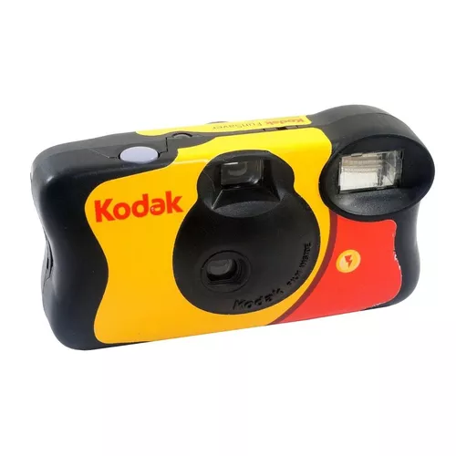 Cámara desechable Kodak negra/roja/amarilla | MercadoLibre
