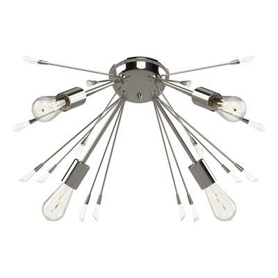 Araña Plafon Techo Explosion 4 Luces Cromo 454-4 Moderno Rd
