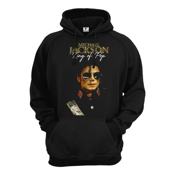 Sudadera Michael Jackson, Unisex Con Capucha Y Cangurera 03