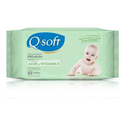 Toallitas Húmedas Premium Q-soft Aloe Vera (16 Paquetes)