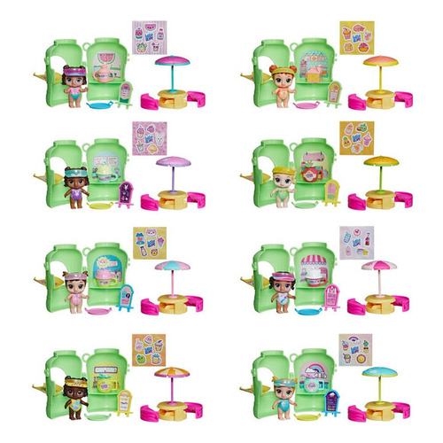 Baby Alive Foodie Cuties Muñeca Sorpresa Con Acc. - Hasbro