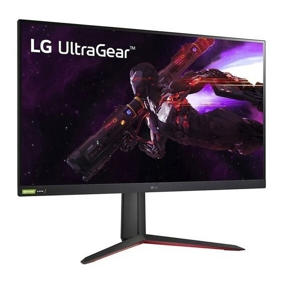Monitor gamer LG UltraGear 32GP850 LCD 31.5" negro y rojo 100V/240V