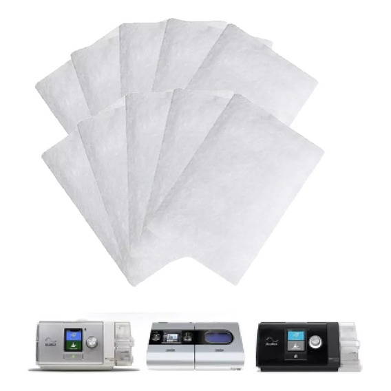 Pack 10 Filtro Para Equipo Cpap Resmed Modelo S9 O S10