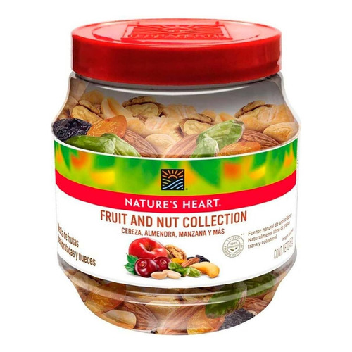 Nature's Heart Collection snack de frutas deshidratadas y nueces 450gr