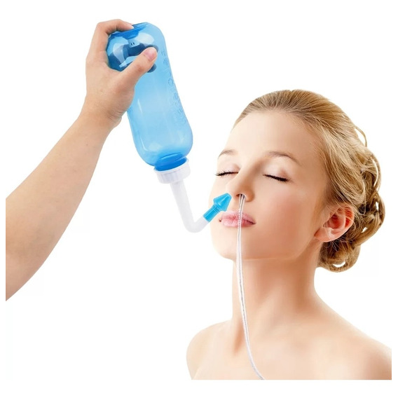 Lavado Limpiador Nasal Adultos Niños 500ml