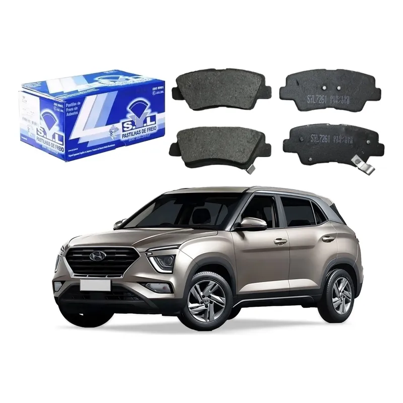 Pastilha Freio Traseira Syl Creta 1.0 Turbo 2021 A 2023