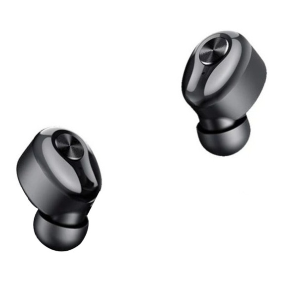 Auriculares in-ear inalámbricos Lenovo HT18 negro con luz LED