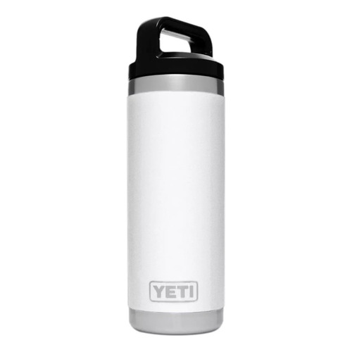 Yeti 18oz Bottle Termo Doble Pared Acero Inoxidable Térmico Color Blanco