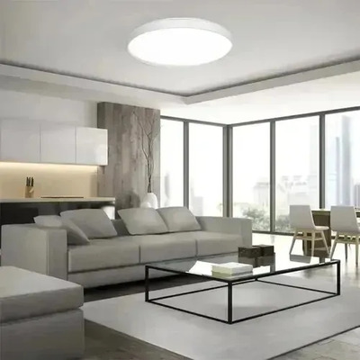 Plafón Led Orion Blanco Luz Desing Control Remoto Moderno Blanco