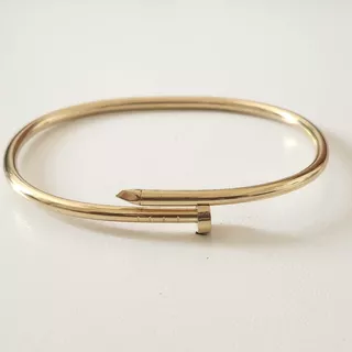  Bracelete  Pulseira  Algema Prego Oca Em  Ouro 18k Amarelo 