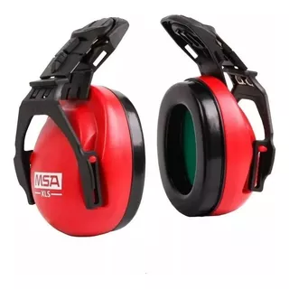 Abafador De Ruidos Xls Msa 20db Acoplavel Capacete Ca 27971 Cor Vermelho