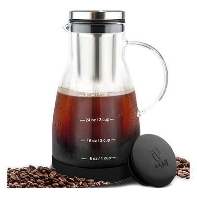 Bean Envy, Cafetera De Goteo En Frío, 32 oz, Vidrio De Alta