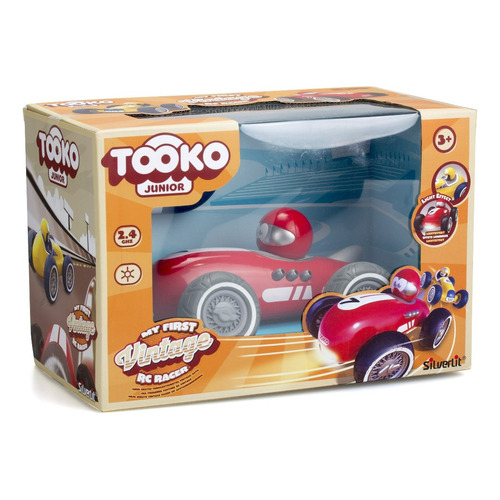 Auto Tooko My First Vintage Rc Racer 81476 Silverlit Color Rojo