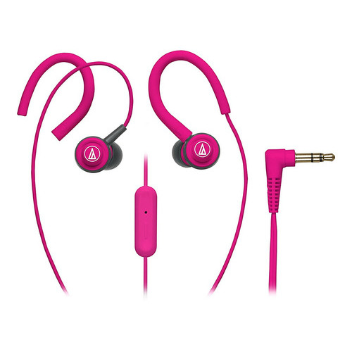 Auricular Audio Technica Cor150isbk Sonic Sport Intraural Color Rosado