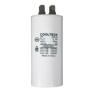 Capacitor 25 Mf Cooltech 400v