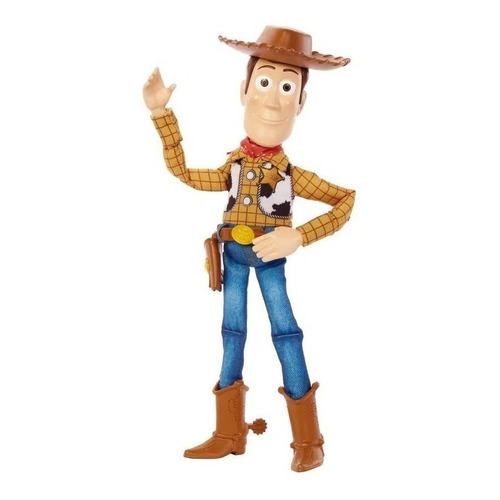 Figura de acción  Disney Pixar Woody de 12" Woody Diversión de Rodeo Hjb42 de Mattel Toy Story