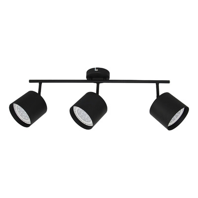 Aplique Alba 3 Luces Negro Apto Led Ar111 Moderno Cie
