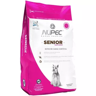 Alimento Nupec Nutrición Científica Para Perro Senior De Raza  Pequeña Sabor Mix En Bolsa De 8kg