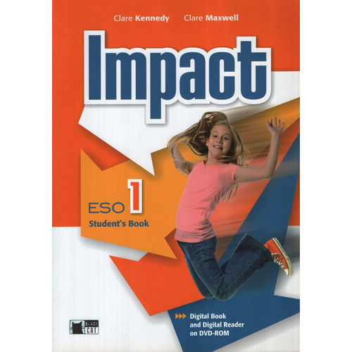 Impact (british) 1 - Student's Book + Dvd-rom, De Editrice, Cideb. Editorial Vicens Vives, Tapa Blanda En Inglés Internacional, 2012