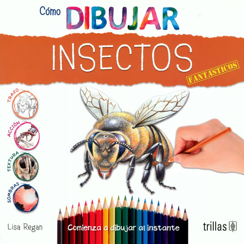 Cómo Dibujar Insectos Fantásticos - Lisa Regan - Trillas