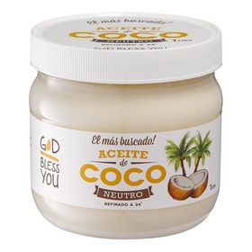 Aceite De Coco God Bless You Neutro 1l