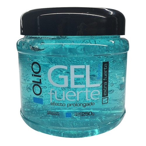 Gel Fuerte Cabello Peluquería Barbería Cabello Olio X 250gr